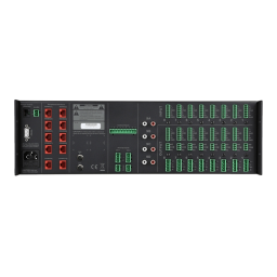 AUDAC M2 Multimedia digital audio mixer  Manuel utilisateur | Fixfr