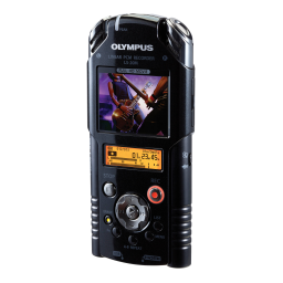 Olympus LS-20M Manuel utilisateur | Fixfr