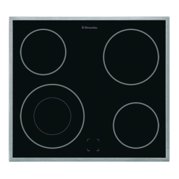 Electrolux EHC60040X Manuel utilisateur | Fixfr