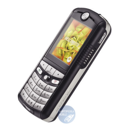 Motorola E398 Manuel utilisateur | Fixfr