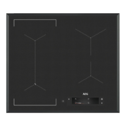 AEG IAE64843FB Table induction Owner's Manual | Fixfr