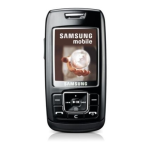 Samsung SGH-E251 Manuel utilisateur