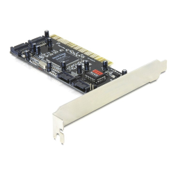DeLOCK 70154 PCI Card > 4 x internal SATA Fiche technique | Fixfr