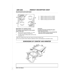 Whirlpool AKM 608 IX/01 Manuel utilisateur | Fixfr