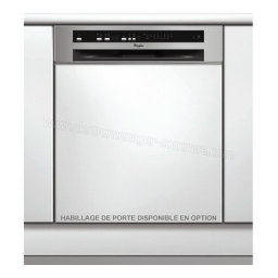 Whirlpool ADG 9450 IX Dishwasher Manuel utilisateur | Fixfr