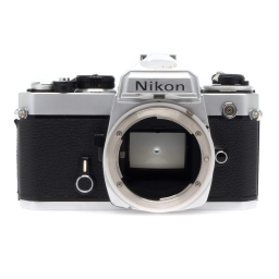 Nikon FE Mode d'emploi | Fixfr