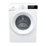 Gorenje WEI84CS Lave-linge frontal Manuel utilisateur