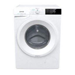 Gorenje WEI84CS Lave-linge frontal Manuel utilisateur | Fixfr