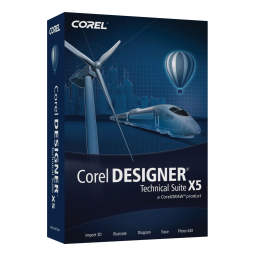 Corel Designer Technical Suite X5 Manuel utilisateur | Fixfr