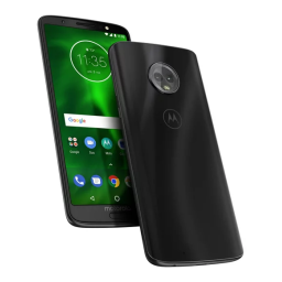 Motorola Moto G6 Manuel utilisateur | Fixfr