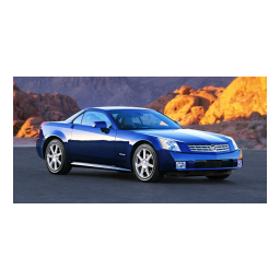 Cadillac XLR Manuel du propriétaire | Fixfr