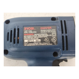 Ryobi D50VSR Manuel utilisateur | Fixfr