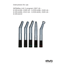 INTRAflex LUX 2307/2320/2329/2313/2325 LN
