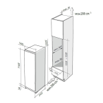 De Dietrich DRS1202J Integrated Fridge Freezer Manuel utilisateur