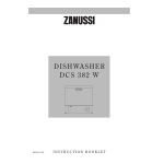 Zanussi DCS382W Manuel utilisateur