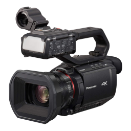 Panasonic X200 Manuel utilisateur | Fixfr