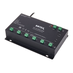 Botex DMX Splitter DD-6 RDM Guide de démarrage rapide | Fixfr