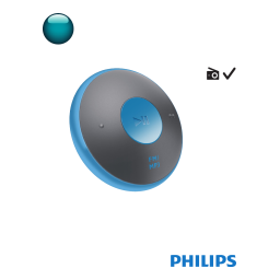 Philips SA5DOT02OFS/12 GoGEAR Baladeur MP3 Manuel utilisateur | Fixfr