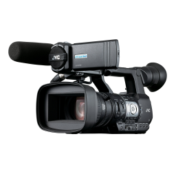 JVC GY-HM600U/GY-HM600E : Manuel d'instructions + AI Chat | Fixfr