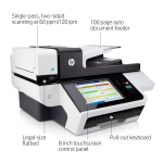 Num&eacute;riseur HP Flow 8500 fn1: Aide IA et PDF