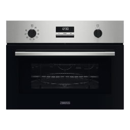 Zanussi ZVEEW5X1 Four à micro-ondes encastrable Manuel du propriétaire | Fixfr