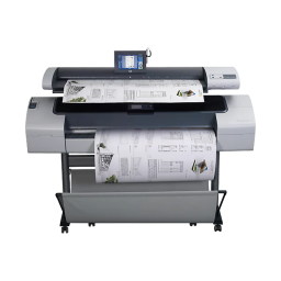 HP DesignJet T1120 Printer series Manuel utilisateur | Fixfr