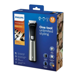 Philips MG7735/15 Multigroom series 7000 12-en-1 Visage, Cheveux et Corps Manuel utilisateur | Fixfr