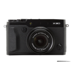 Fujifilm X-30 Manuel utilisateur