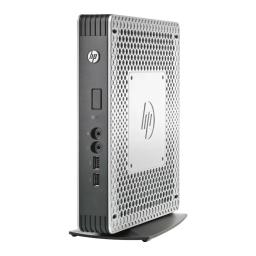 HP t610 Flexible Thin Client Manuel utilisateur | Fixfr