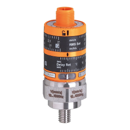 IFM VKV022 Vibration monitor Mode d'emploi | Fixfr