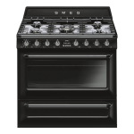 Smeg TR90BL9 Piano de cuisson mixte Product fiche