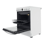 Indesit IS67V8CHW/E Cooker Product information