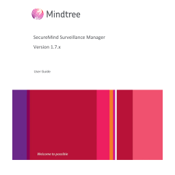 Mindtree SecureMind Surveillance Manager Version 1.7.x