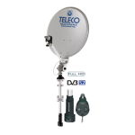 Teleco MotoSat Digimatic 65/85 Short Mast Manuel utilisateur