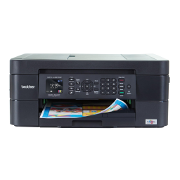 Brother MFC-J497DW Inkjet Printer Guide d'installation rapide | Fixfr