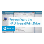 HP Universal Fax Driver for Windows Manuel utilisateur