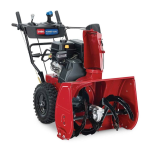 Toro 828 Power Shift Snowthrower Manuel utilisateur