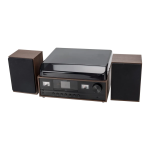 Denver MRD-52LIGHTWOOD Retro music system Manuel utilisateur