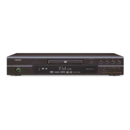 DENON DVD-1930 Manuel | Chat IA et PDF | Fixfr