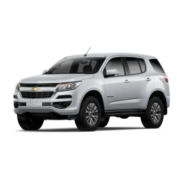 Chevrolet TrailBlazer Manuel du propriétaire | Fixfr