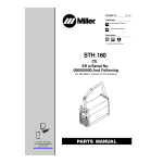 Miller STH 160 L CE Manuel utilisateur