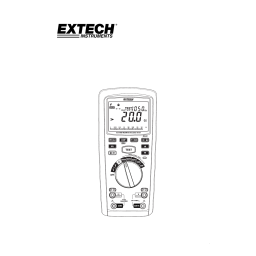 Extech MG320: Manuel d'utilisation + Chat IA et PDF | Fixfr
