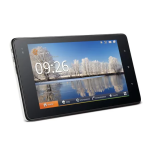 Huawei Ideos Tablet S7 Slim Manuel utilisateur