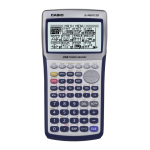 Casio fx-9860G SLIM Manager PLUS Mode d'emploi