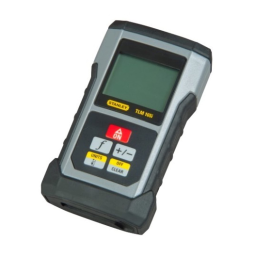 Stanley TLM165I Laser distance meter Manuel utilisateur | Fixfr