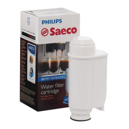 Saeco CA6702/00 Saeco Cartouche filtrante Brita Intenza+ Manuel utilisateur | Fixfr