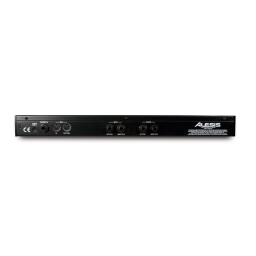 Alesis MIDIVERB 4 Manuel utilisateur | Fixfr