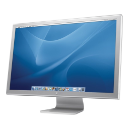 Écran Cinema Display : Instructions de remplacement + AI Chat & PDF Download | Fixfr
