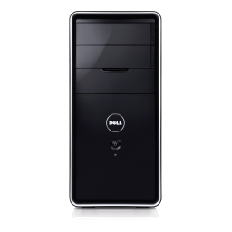 Dell Inspiron 560 desktop Manuel utilisateur | Fixfr