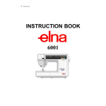 Elna 6001 : Manuel d'Instruction + Chat IA